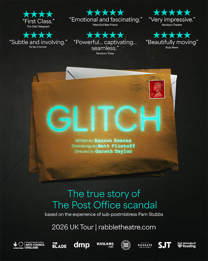 RABBLE Theatre - Glitch - UK Tour 2026